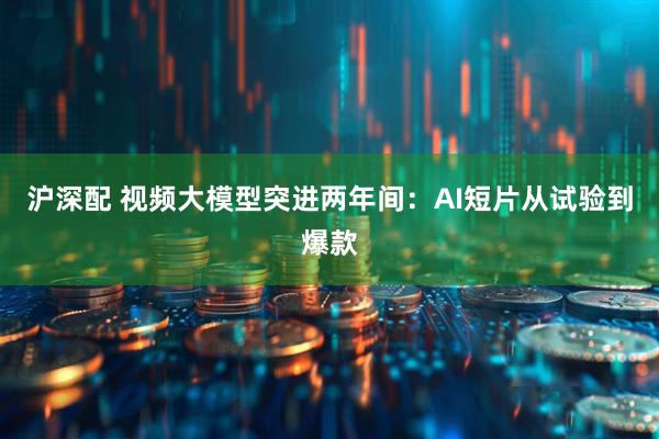 沪深配 视频大模型突进两年间：AI短片从试验到爆款